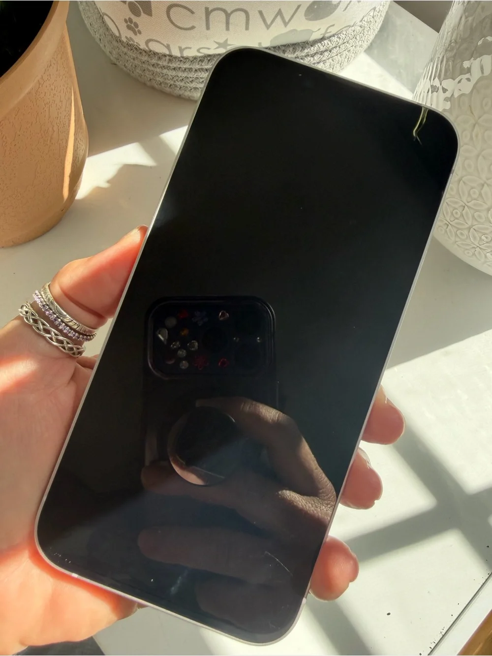 Apple iPhone - White Glass Back with Dual Cameras